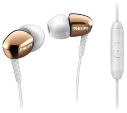 PHILIPS  SHE3905 Headphones - Gold